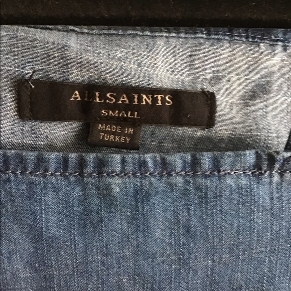 All saints denim mini - Picture 3 of 3